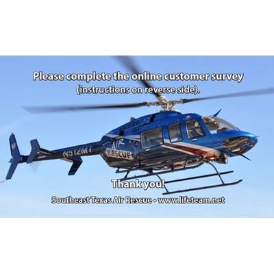 SAR825<br>SETX Air Rescue Feedback Cards